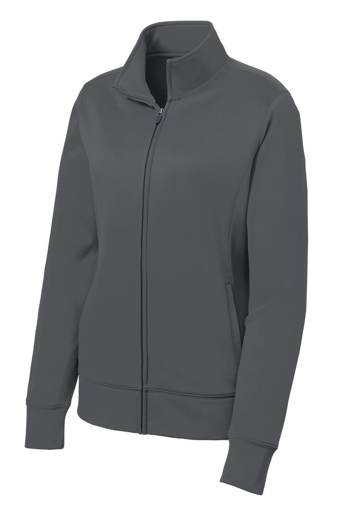Sport-Tek Ladies Sport-Wick Fleece Full-Zip Jacket. LST241 primary image