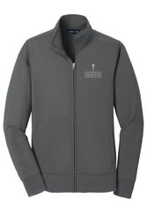 Image of Sport-Tek Ladies Sport-Wick Fleece Full-Zip Jacket. LST241