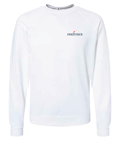 White Lightweight Loopback Terry Crewneck image thumbnail White Lightweight Loopback Terry Crewneck image thumbnail