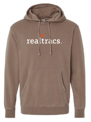 Image of Clay Midweight Pigment-Dyed Hooded Sweatshirt