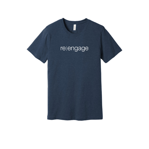 Heather Navy Re|engage Tee image thumbnail