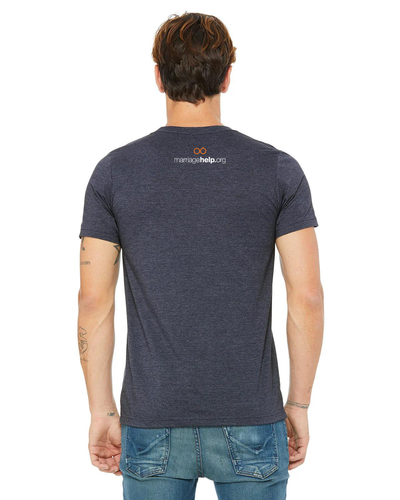 Heather Navy Re|engage Tee image thumbnail