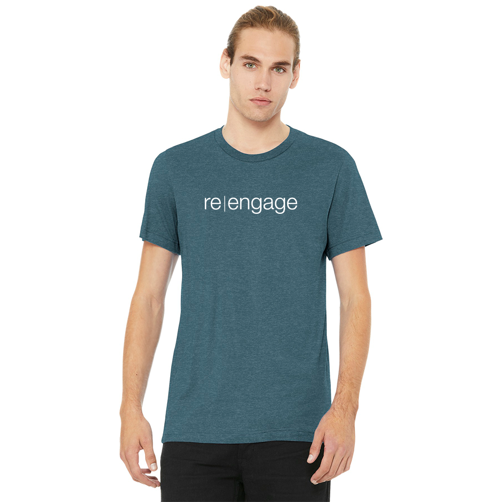 Heather Slate Re|engage Tee primary image