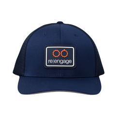 Image of Re|engage Navy Trucker Cap
