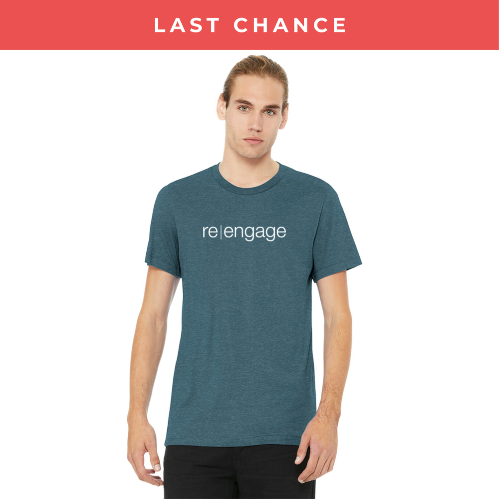 Heather Slate Re|engage Tee primary image