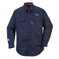 Image of Flame-Resist LS Shirt - Navy