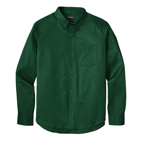 Men's Long Sleeve SuperPro React Twill Shirt image thumbnail