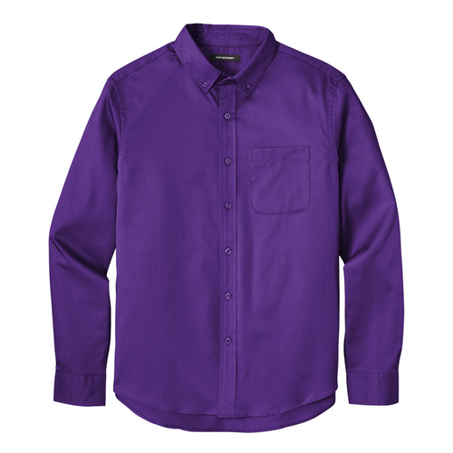 Men's Long Sleeve SuperPro React Twill Shirt image thumbnail