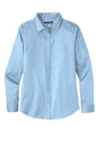 Ladies Long Sleeve SuperPro React Twill Shirt image thumbnail