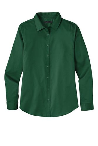 Ladies Long Sleeve SuperPro React Twill Shirt image thumbnail