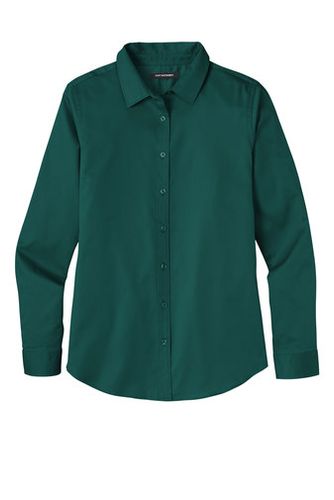Ladies Long Sleeve SuperPro React Twill Shirt image thumbnail