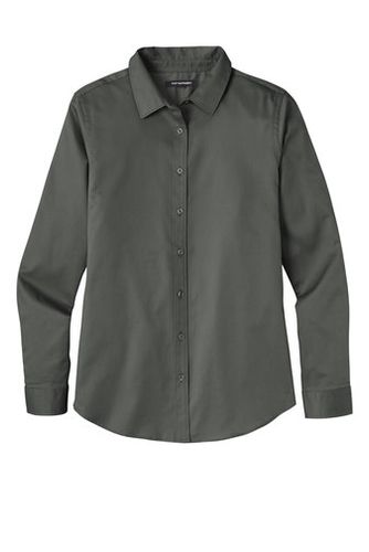 Ladies Long Sleeve SuperPro React Twill Shirt image thumbnail