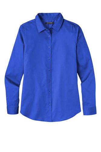 Ladies Long Sleeve SuperPro React Twill Shirt image thumbnail