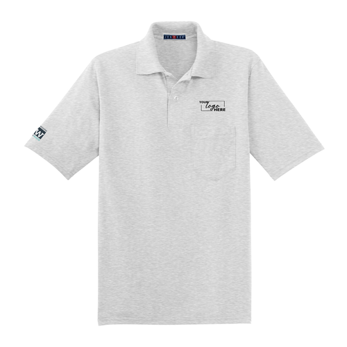 Men's Jersey Knit Pocket Polo image thumbnail