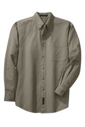 Image of Port Authority Long Sleeve Twill Shirt