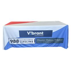 Image of 6' Table Cover - Vibrant & 988 & DDH