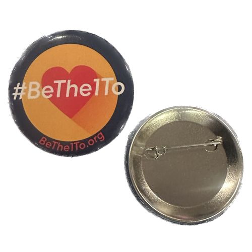 2" Buttons - #BeThe1To image thumbnail
