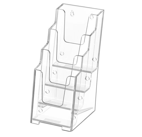 Acrylic Brochure Holder - 4 Tier image thumbnail