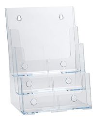 Image of Acrylic Collateral Holders - 3 Tier