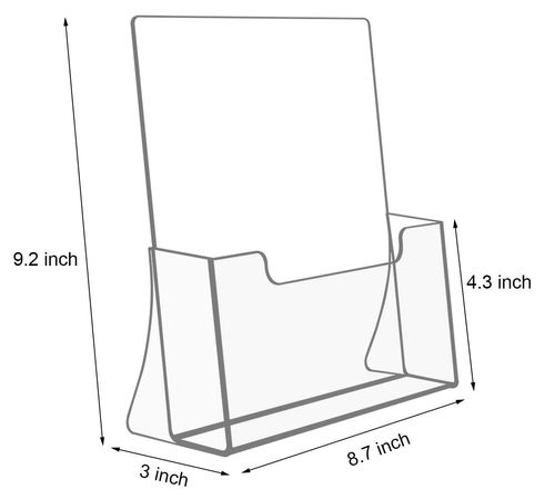 Acrylic Collateral Holders - Single image thumbnail