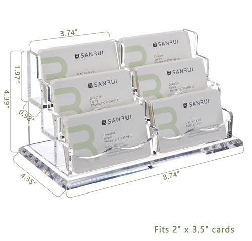 Acrylic 6-Card Holder image thumbnail