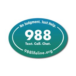 Image of Oval Car Magnets - 988