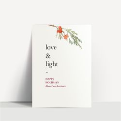 Image of Love & Light Greeting Card
