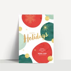 Image of Happy Hollidays Greeting Card
