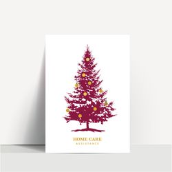 Image of Holliday Tree Greeting Card