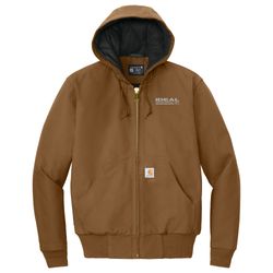 Image of Carhartt Quilted-Flannel-Lined Duck Active Jacket