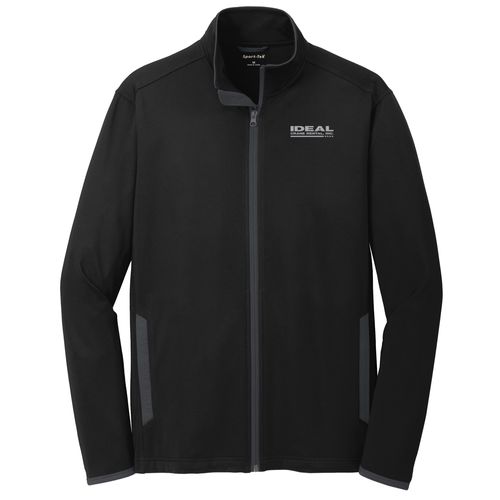 Sport-Tek Sport-Wick Stretch Contrast Full-Zip Jacket image thumbnail