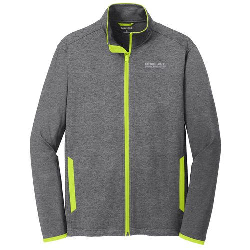 Sport-Tek Sport-Wick Stretch Contrast Full-Zip Jacket image thumbnail