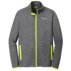 Image of Sport-Tek Sport-Wick Stretch Contrast Full-Zip Jacket