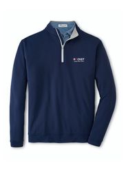 Image of Peter Millar Men's Perth Stretch Loop Terry Quarter-Zip