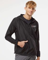 Image of Independent Trading Co. - Lightweight Quarter-Zip Windbreaker Pullover Jacket