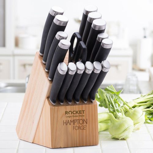 Hampton Forge® Epicure 17 Piece Cutlery Block Set image thumbnail