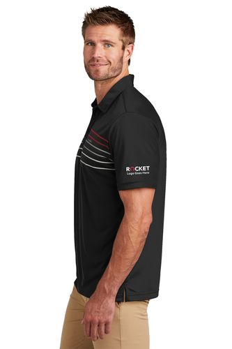 TravisMathew Coto Performance Chest Stripe Polo image thumbnail