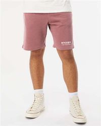 Image of Independent Trading Co. Pigment-Dyed Fleece Shorts 