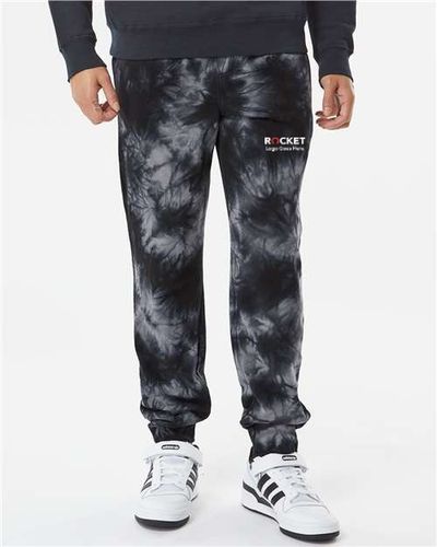 Independent Trading Co. Tie-Dyed Fleece Pants image thumbnail