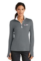 Image of Nike Ladies Dri-FIT Stretch 1/2-Zip Cover-Up