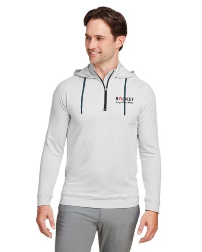 Swannies Golf Vandyke Quarter-Zip Hooded Sweatshirt image thumbnail