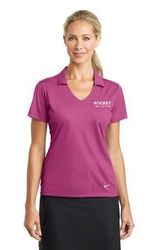 Image of Nike Ladies Dri-FIT Vertical Mesh Polo