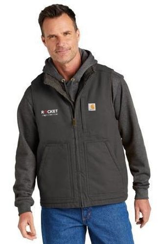 Carhartt Sherpa-Lined Mock Neck Vest image thumbnail