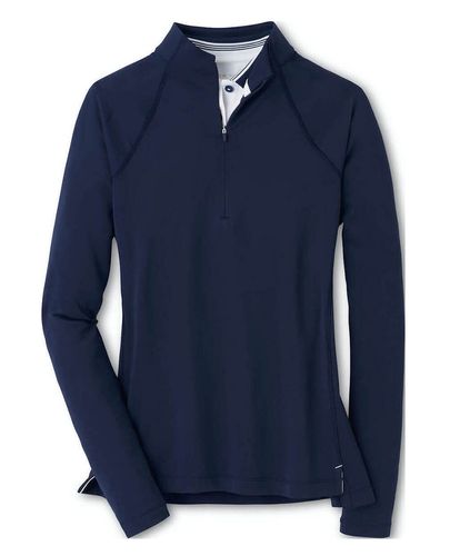 Image of Peter Millar Women's Perth Stretch Loop Terry Quarter-Zip