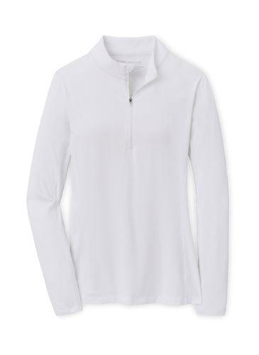 Image of Peter Millar Women's Lightweight Sun Shirt White