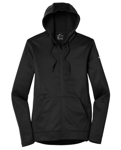 Image of Nike Therma Fit  Full Zip Hoodie Womens Black