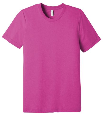 Image of Bella Canvas Tri Blend Tee Berry