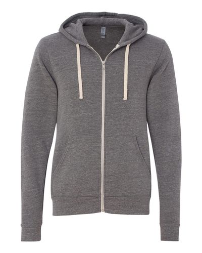 Image of Bella Pullover Zip Up Hoodie Gray 