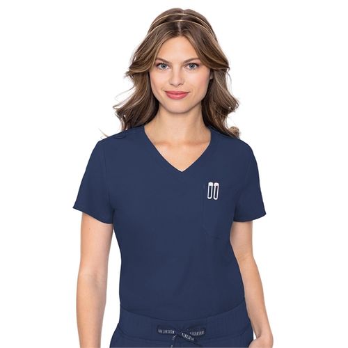 Image of Med Couture Insight One Pocket Tuck-In Top