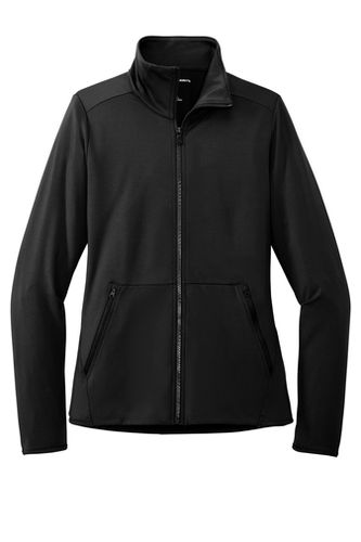 Image of Port Authority Women's Accord Stretch Performance Full Zip Sweatshirt